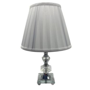 Imagem de Abajour Decorativo em Cristal 34x22x22cm - Prime Home Decor