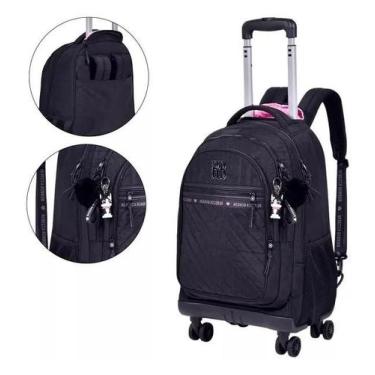 Imagem de Mochila c/ rodinha (rebecca bonbon) rb24518 clio