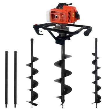 Imagem de Perfurador de Solo DPS623P 3HP 62cc com 3 Brocas e 2 Extensões 60cm Laranja