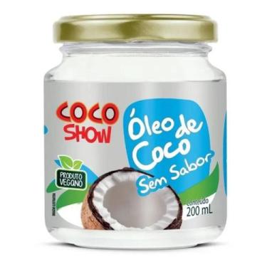 Imagem de Óleo de Coco sem sabor Coco Show 200ml Copra