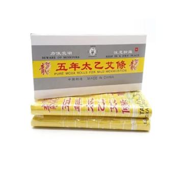 Imagem de Moxa Chinesa Amarela com Gengibre e Canela