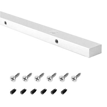 Imagem de POWERTEC 71518 Barra de esquadria de 45 cm para qualquer slot de esquadria padrão de 1,9 cm x 0,9 cm, trenó de corte cruzado para serra de mesa, mesa de roteador, serra de fita