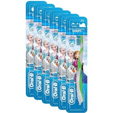Imagem de Kit Escova Dental Infantil Oral-B Stages 8+ Anos com 5 Unidades
