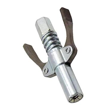 Imagem de Gazechimp Acoplador de graxa de alta pressão de aço inoxidável Tipo de braçadeira de graxa Com Rápida Bocal de graxa para travar e liberar rapidamente Acoplador De Graxa De Alça