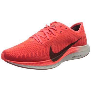 Imagem de Nike Tênis de corrida feminino Zoom Pegasus Turbo 2, Red Bright Crimson Mahogany Gym Red Cedar 600, 45