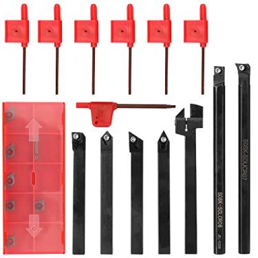 Imagem de Qudai Suporte de ferramenta de fresamento de alta dureza Torno de eficiência de corte rápido Mandril CNC com inserto e chave NP