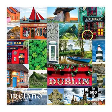 Imagem de Re-marks Irlanda, quebra-cabeça country, quebra-cabeça de 500 peças para todas as idades