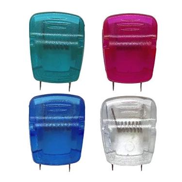 Imagem de Tetra-Teknica (pacote com 24) clipes de painel divisória de tecido de cubo CWC-1052, cores sortidas