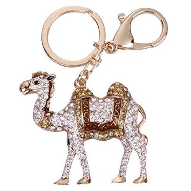 Imagem de 1 Unidade ornamento em forma de camelo chaveiros de carro chaveiro de correio presente para amiga chaveiro criativo decoração acessórios de bolsa pingente em forma de camelo