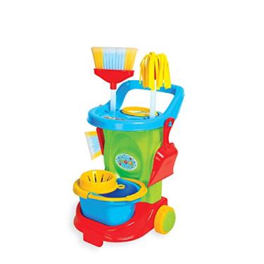 Imagem de Maral Carrinho De Limpeza Cleaning Trolley Caixa Multicor