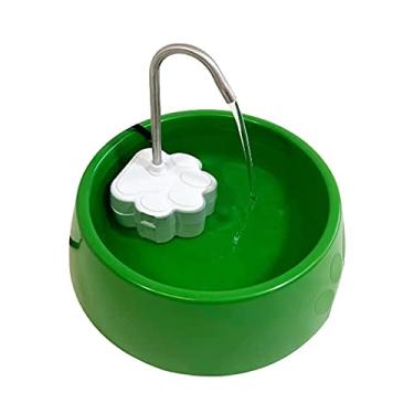Imagem de Fonte Bebedouro Agua Pet Baby Para Cães E Gatos Verde - 220v