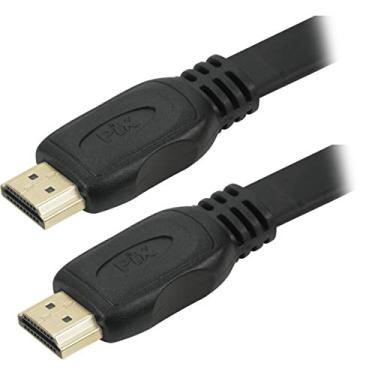 Imagem de PIX Cabo HDMI Flat 2.0 HDR 19 Pinos 4K - Polybag, 3 Metros