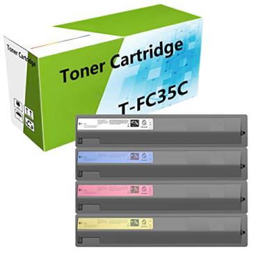 Imagem de T-FC35C Cartucho De Toner Para Toshiba, Compatível E-Studio 2500C 3500C 3510C Impressora Set*1