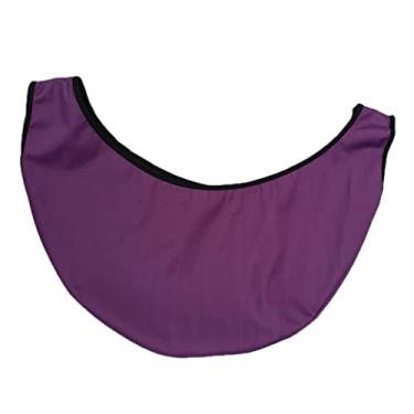 Imagem de Bothyi Bolsa durável de armazenamento e suporte de limpeza de see-saw limpador de bola de microfibra polidor e transportador, roxo