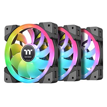 Imagem de Thermaltake Ventilador de refrigeração SWAFAN EX 14 RGB PC, pacote com 3, 500~2000 RPM,...