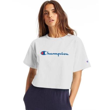 Imagem de Camiseta Cropped Champion Heritage Feminina