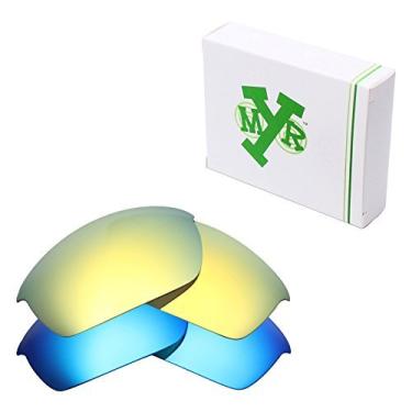 Imagem de Mryok 2 pares de lentes polarizadas de substituição para óculos de sol Oakley Flak Jacket – Opções