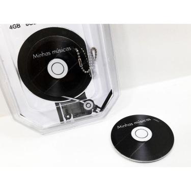 Imagem de Pendrive Formato Disco De Vinil De 8 Gb