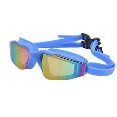Imagem de Óculos de Natação, óculos de Natação Visíveis à Prova de Nevoeiro à Prova d'água para Mergulho Ao Ar Livre (Azul)