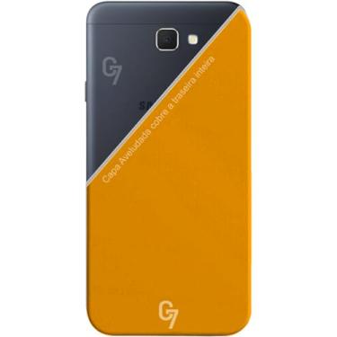 Imagem de Capa Aveludada Para Galaxy J7 Prime (Tela 5.5") - (C7 COMPANY) (Laranja)