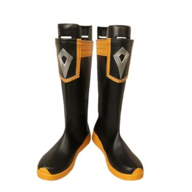 Imagem de Sapatos de cosplay Theresa Apocalypse para jogo Honkai Impact Halloween Carnaval festa roupa feminina anime cosplay sapatos dramatização, Tamanho masculino, 40