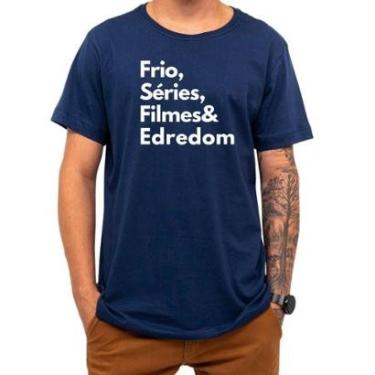 Imagem de Camiseta Frase Frio Séries Filmes Criativa Engraçada-Unissex