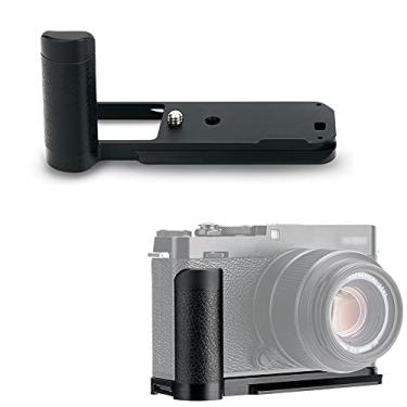 Imagem de JJC MHG-XE4 Suporte de alça segura de metal sólido para câmera Fuji Fujifilm X-E4 XE4, design de almofadas antiderrapantes, placa de liberação rápida Arca Swiss, orifício de tripé extra de 1/10.2