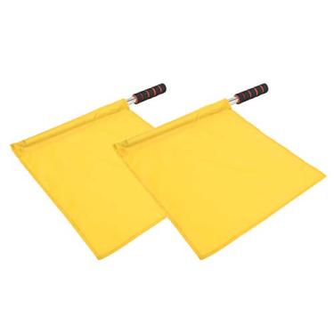 Imagem de Venda Louca Bandeira de Árbitro Esportivo, Bandeira de Juiz de Linha Bandeiras de Árbitro para Competição Esportiva para Árbitro(amarelo)