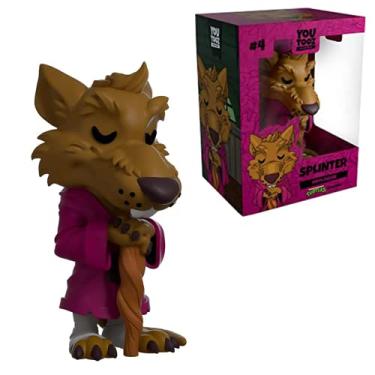 Imagem de Youtooz Master Splinter TMNT Figure 4.3" Inch Vinyl, Teenage Mutant Ninja Turtles Master Collectibles Splinter Figure by Youtooz Teenage Mutant Ninja Turtles Collection