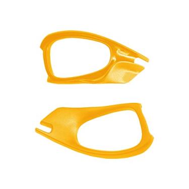 Imagem de Óculos de sol ToughAsNails de substituição lateral para óculos Oakley Juliet/X-Metal, Yellow Side Blinders, One Size