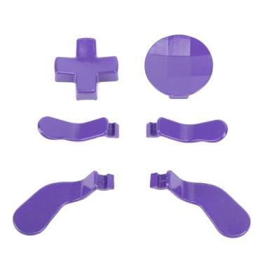 Imagem de Pá de Controlador e Almofada D, 6 Peças de Pás de Controlador Sem Fio de Metal D Pads Peças de Reposição de Aço Inoxidável Acessórios Kit de Reparo Conjunto de Componentes para
