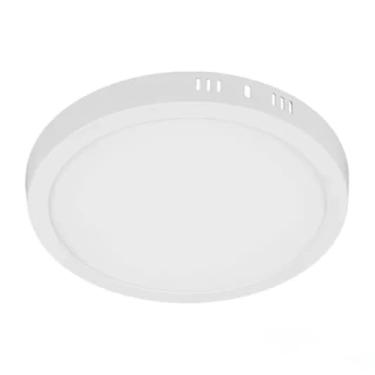 Imagem de Plafon Led De Sobrepor Redondo 12w 6500k Branco Frio