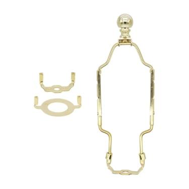 Imagem de Bothyi Suporte de para sombra de lâmpada, suporte de megafone, peças de lâmpada, lâmpada universal ajustável diy, acessórios de iluminação diy, Ouro