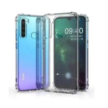 Imagem de Capa Capinha Anti Impactos Para Xiaomi Redmi Note 8 Transparente - LXL