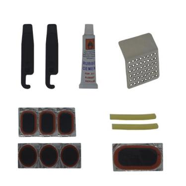 Imagem de Kit Remendo A Frio C/ Espatula KL-7021 13pcs Compacto - KENLI