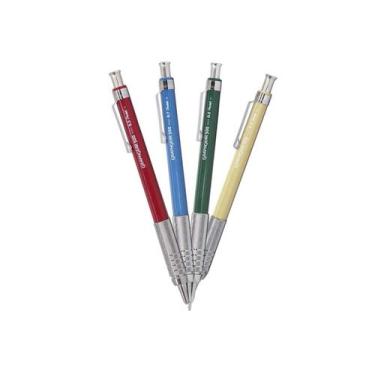 Imagem de Kit 4 Lapiseira Graphgear 500 Tecnica Cores Novas Pentel