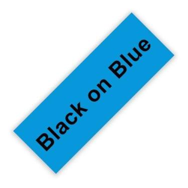 Imagem de Fita Tze Tz Tzc Compatível P/ Rotulador Brother 36mm - Label Tape, Azu