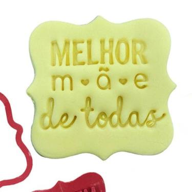 Imagem de Cortador Biscoito Dia das Mães Melhor Mãe de Todas - DOCE IMPRESSO,  6