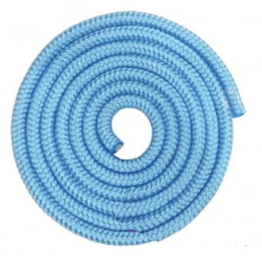 Imagem de Corda 3,20m Ginástica Rítmica Dicat Sports, Azul bebê