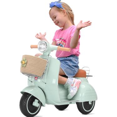 Imagem de Moto Scooter Eletrica Bandeirante Lambreta Vespa 6V Menta