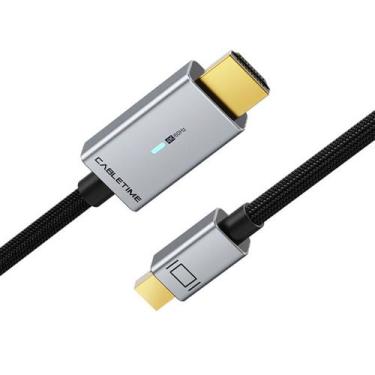 Imagem de Cabo CableTime Mini DisplayPort Thunderbolt 2 X HDMI 4K 1,8m