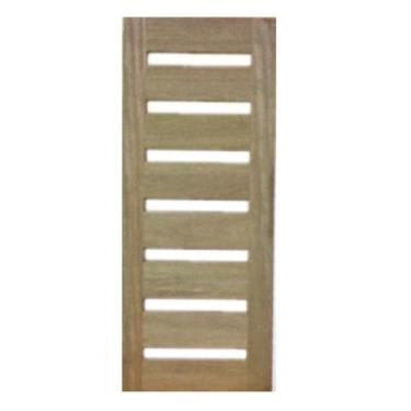 Imagem de Porta de Madeira 07 Vidros Maciça Cedro Arana Casmavi, 60cm x 210cm