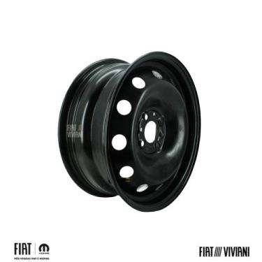 Imagem de Roda em Chapa Aro 15 Fiat Argo Cronos Nova Strada