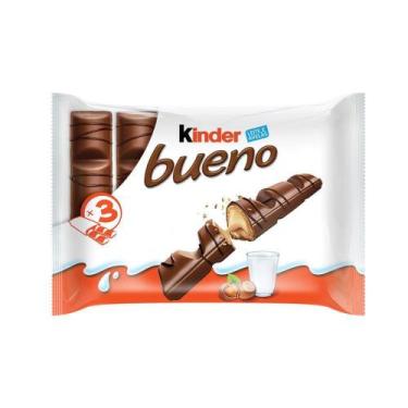 Imagem de Chocolate Kinder Bueno c/3 - Ferrero