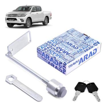 Imagem de Trava Estepe Antifurto Roda Original Arad Hilux 2016-2023 - Texas 4X4