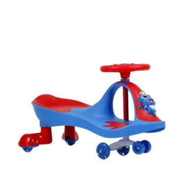 Imagem de Carrinho Gira 360º Bh Store Sapinho Feliz, Com Rodinha De Led, 3 Meses