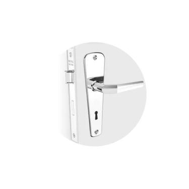 Imagem de Fechadura PopLine INT Cromado ESP11(40x53) Soprano JS