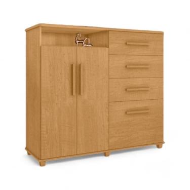 Imagem de Cômoda 04 Gavetas E 02 Portas Helena Naturalle