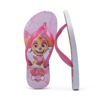 Imagem de Chinelos De Dedo Infantis Personagens Flexível Confortável, Patrulha c