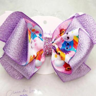 Imagem de Laçarote De Luxo Bolofofos Com Fita De Cetim Lurex - Atelier Clair de 